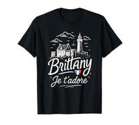 Souvenir de Brittany Love France Camiseta