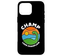 Souvenir de Champ The Monster Lake Champlain, Burlington, Vermont Carcasa para iPhone 16 Pro MAX