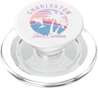 Souvenir de Charleston Dolphin, Carolina del Sur, Deep Sea Fish SC PopSockets PopGrip para MagSafe