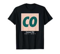 Souvenir de Colorado, Originario de Colorado, Ciudad Natal Vintage Camiseta