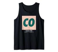 Souvenir de Colorado, Originario de Colorado, Ciudad Natal Vintage Camiseta sin Mangas