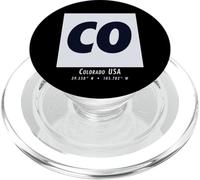 Souvenir de Colorado, Originario de Colorado, Ciudad Natal Vintage PopSockets PopGrip para MagSafe