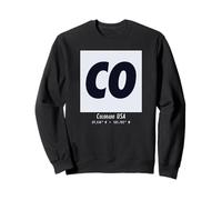 Souvenir de Colorado, Originario de Colorado, Ciudad Natal Vintage Sudadera