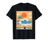 Souvenir de Cozumel México Vacaciones Viajes Hombres Mujeres Camiseta