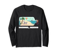 Souvenir de Cozumel México Vacaciones Viajes Hombres Mujeres Manga Larga