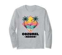 Souvenir de Cozumel México Vacaciones Viajes Hombres Mujeres Manga Larga