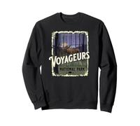 Souvenir de diseño Vintage del Parque Nacional Voyageurs de Minnesota Sudadera