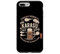 Souvenir de Karasu Kanji de cerveza japonesa para turistas y fanáticos de la cerveza Carcasa para iPhone 7 Plus/8 Plus