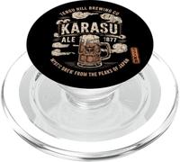 Souvenir de Karasu Kanji de cerveza japonesa para turistas y fanáticos de la cerveza PopSockets PopGrip para MagSafe