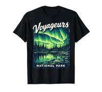 Souvenir de la Aurora Boreal de Michigan en el Parque Nacional Voyageurs Camiseta