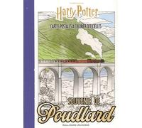 Souvenir de Poudlard: Cartes postales à colorier officielles Harry Potter