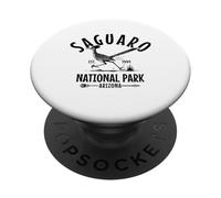 Souvenir de Roadrunner del Parque Nacional Saguaro Tucson Arizona PopSockets PopGrip Adhesivo