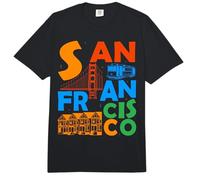 Souvenir de San Francisco, California, Golden Gate, San Francisco Comfort Colors Adult Heavyweight T-Shirt