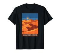 Souvenir de Viaje de Marruecos del Desierto del Sahara Camiseta