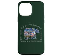 Souvenir de Wild Wonderful Wildlife Wildlife WV Mountains Carcasa para iPhone 13 Pro Max