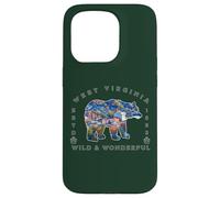 Souvenir de Wild Wonderful Wildlife Wildlife WV Mountains Carcasa para iPhone 15 Pro