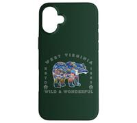 Souvenir de Wild Wonderful Wildlife Wildlife WV Mountains Carcasa para iPhone 16 Plus