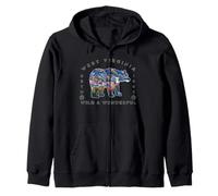 Souvenir de Wild Wonderful Wildlife Wildlife WV Mountains Sudadera con Capucha
