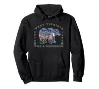 Souvenir de Wild Wonderful Wildlife Wildlife WV Mountains Sudadera con Capucha