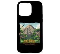 Souvenir de Yogyakarta del Parque Nacional de la Montaña Merapi Carcasa para iPhone 15 Pro MAX