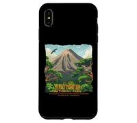 Souvenir de Yogyakarta del Parque Nacional de la Montaña Merapi Carcasa para iPhone XS MAX