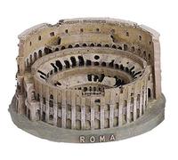 Souvenir del coliseo romano (Italia) en 3D. Producto realizado en resina. Dimensiones (anchura x altura): 19,5 x 9,5 cm