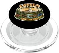 Souvenir del Parque Nacional Volcánico Lassen Visitante de California PopSockets PopGrip para MagSafe