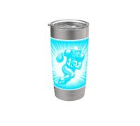 Souvenir deportivo Touchdown de mariscal de campo de fútbol americano Vaso térmico de acero inoxidable de doble pared