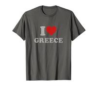 Souvenir Grecia I Love Greece Camiseta