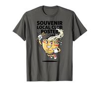 Souvenir Local Club Poster Ramen Nation Noodle Bowl Mascota Camiseta