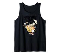 Souvenir Local Club Poster Ramen Nation Noodle Bowl Mascota Camiseta sin Mangas
