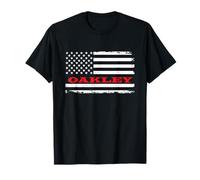 Souvenir patriótico Oakley USA con la bandera estadounidense de Delaware Camiseta