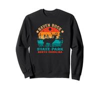 Souvenir Retro al Atardecer en el Parque Estatal Raven Rock de Carolina del Norte Sudadera