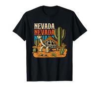 Souvenir Retro de Tortuga del Desierto, Nevada, Las Vegas, Mojave Camiseta