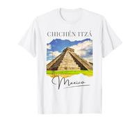 Souvenir Turístico Chichén Itzá México América del Sur Antiguo Camiseta