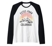 Souvenir Vintage Pride de Estes Park Colorado Camiseta Manga Raglan