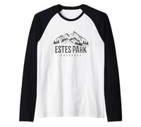 Souvenir Vintage Pride de Estes Park Colorado Camiseta Manga Raglan