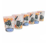 SOUVENIRS FACTORY Chupito Cristal Trencadís, Pack 12, 6cm (TORO)