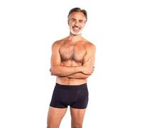 Souverän - Calzoncillos bóxer para hombre para incontinencia leve en hombres adultos, lavables y antibacterianas, 60 ml, ingesta de líquidos, talla L (EU 50)