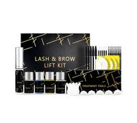 Souvik Juego de elevación de pestañas y cejas, 2 en 1, juego de extensión de ondas de pestañas, kit de laminación para cejas 3D más densas, resultados duraderos