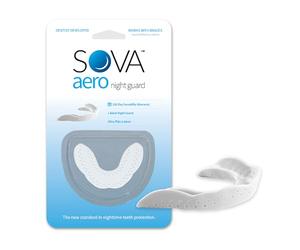 SOVA Aero Night Guard - Férula Dental Para Bruxismo - Protege Los Dientes Durante La Noche - Contra el Rechinamiento De Dientes - Personalizable Individualmente - Grosor de 1.6 MM - Sin Estuche