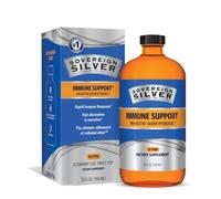 Sovereign Silver Agua iónica - 99,99% pura - Solo 2 ingredientes - Sin compuestos de plata añadidos - Fácil de absorber y utilizar en el cuerpo - Concentrado 10 ppm - Botella de 946 ml
