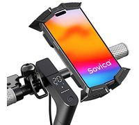 Sovica Soporte movil Patinete electrico Universal Compatible con Patinete electricos de Todas Las Marcas valido para Smartphones de hasta 7.5" de Pantalla