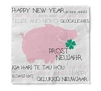 Sovie HOME Servilletas de papel de 3 capas, 33 x 33 cm, 20 unidades