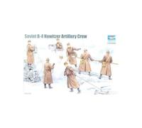 Soviet B-4 Artilleria Artillery Crewmaquette Pelotón 1
