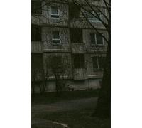 Soviet Block Aesthetic - Block #1: Balcony Shadows at Dusk: Softcover Grid Notebook