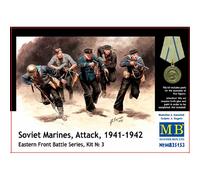 Soviet Marines, Attack, 1941-1942. Eastern Front Battle Serie, Kit No. 3figurin