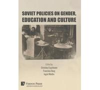 Soviet Policies on Gender, Education and Culture (Sociology)