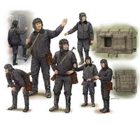 Soviet Soldier Scud B Crew Plástico Kit 1 :3 5 Modelo Trumpeter