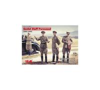 Soviet Staff Personnelsmaquette Figura Personal ICM 35801 1 / 35è